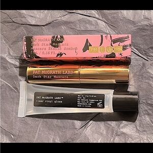 Pat McGrath-Travel Size Dark Star Mascara & Full Size Vinyl Clear Gloss